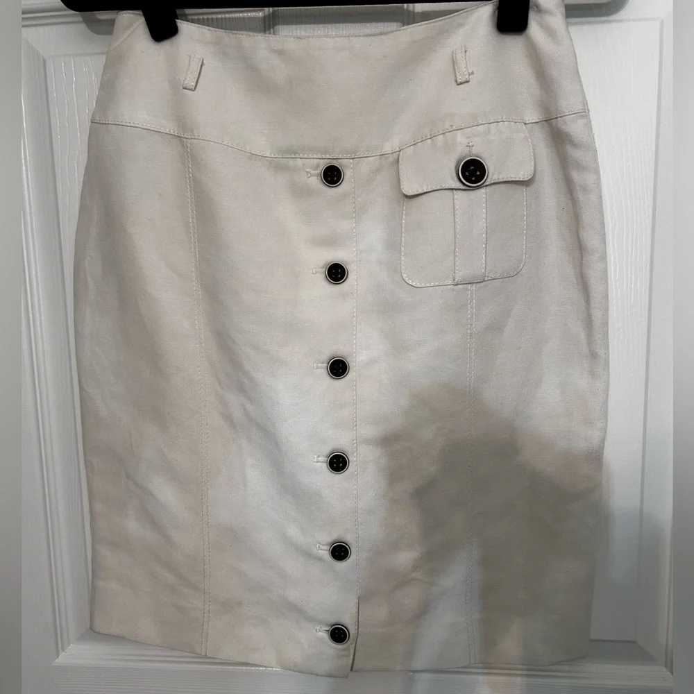 Basler luxury European Skirt‎ White